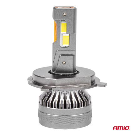 AMiO LED Koplampen HP-serie H4/H19 12-24V Dimlichten Wit - VCTparts.nl