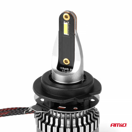 AMiO LED Koplampen K3-serie H7-1 6000K 12V CANBUS Dimlichten Wit - VCTparts.nl