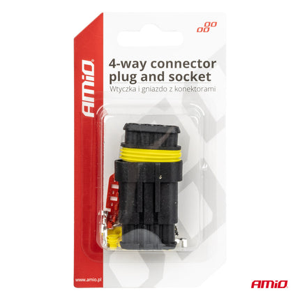 AMIO PLIGNE ET SOGLET CONNECTEUR 4 WAT