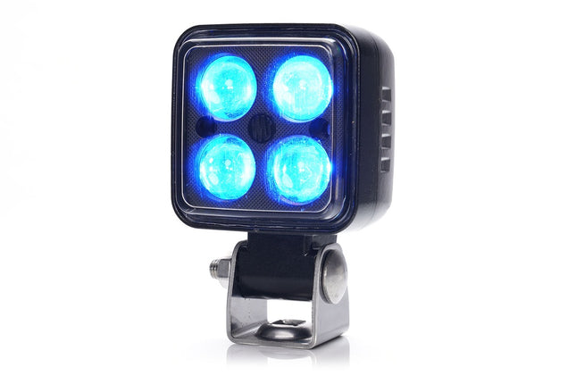 LED Veiligheidslicht Blauw voor Heftruck met Stroboscoop en Zwaailicht Spotprojectie 12-70V