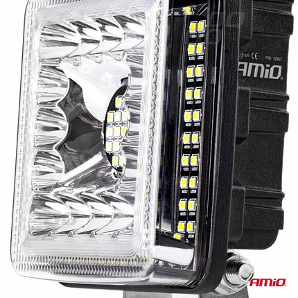 Amio AWL13 Work Lampe Spot Spot Square 77led 9-36V 6000K blanc