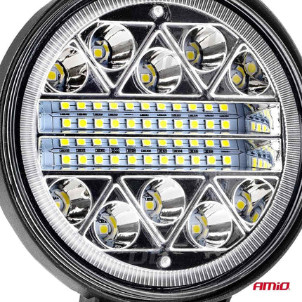 AMiO AWL16 Werklamp Verstraler Spot Rond 26LED 9-36v 6000K Wit