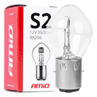 AMiO BA20D Halogeen 12V 35W S2 Wit [Koplamp -Dagrijverlichting] - VCTparts.nl