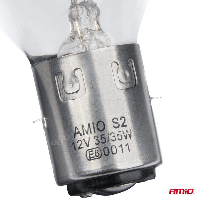 AMiO BA20D Halogeen 12V 35W S2 Wit [Koplamp -Dagrijverlichting] - VCTparts.nl