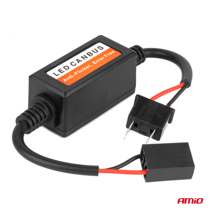 AMiO H7 Canbus Relaisweerstand Auto Dimlicht / Grootlicht Weerstand Canbus Decoder 12v-24v (1 stuk) - VCTparts.nl