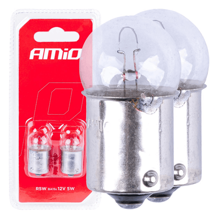 AMiO Halogeen Wit BA15S Voor Dagrijverlichting 10 Watt [3020 24SMD 1156 BA15S P21W R10W R5W] (12V) (Set) - VCTparts.nl