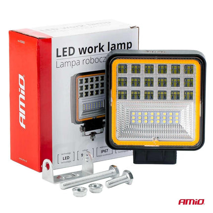 AMiO Krachtige Werklamp AWL12 42 LED COMBO (2 standen) 9-36V Verstraler Spot Robuust Offroad 2 stuks (set) - VCTparts.nl