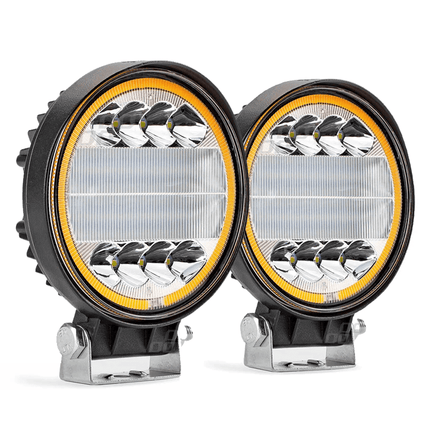 AMiO Krachtige Werklamp AWL14 42 LED COMBO (2 Functies) 9-36V Verstraler Spot Robuust Offroad 2 stuks (set) - VCTparts.nl