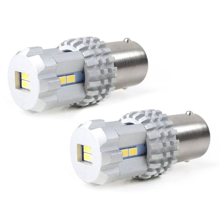 AMiO LED CANBUS 3020 UltraBright 22SMD 1156 BA15S P21W R10W R5W Wit 12V/24V - VCTparts.nl