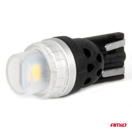 AMiO LED-lampen 360 Pure Light Serie STANDAARD T10 W5W 2x3020 SMD Wit 12V/24V