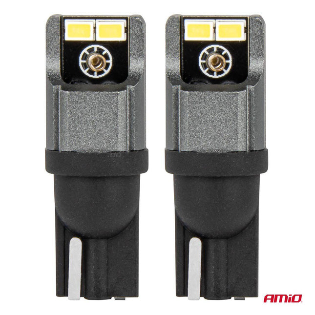 AMiO LED-lampen CANBUS 2016 3020 4SMD T10 W5W W10W 12V/24V - VCTparts.nl