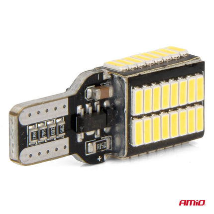 Amio LED lampes Canbus Pro Series T15E W16W 54X4014 SMD BLANC 12V / 24V