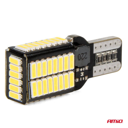 Amio LED lampes Canbus Pro Series T15E W16W 54X4014 SMD BLANC 12V / 24V