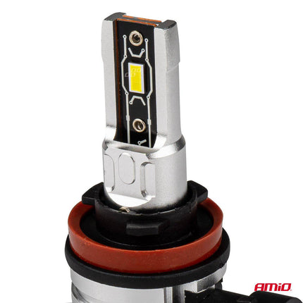 AMiO LED Mistlichten H-mini-serie H8/H9/H11/H16 Wit