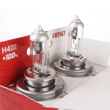 AMiO LumiTec Silver Halogeen Dimlicht +100% H4 12V 60/55W (set) - VCTparts.nl