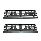 AMiO Universele Kentekenplaathouder Europa Carbon 2 Stuks (set) - VCTparts.nl