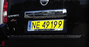 AMiO Universele Kentekenplaathouder Nummerbord Europa Chrome - VCTparts.nl