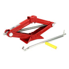 Amio Universal Scissor -jacket avec une guirlande à main pour la voiture rouge - 1,5 tonnes