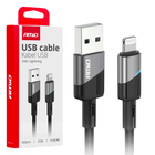 AMiO USB-A naar Lightning Kabel 3A 100cm FullLINK Premium - Hoogwaardige Snellader Oplaadkabel Snoer - VCTparts.nl