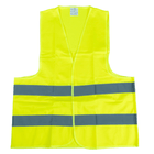 AMiO Veiligheidsvest Geel SV-01 Reflecterend Hesje met ISO Certificaat (120gr/m) - VCTparts.nl