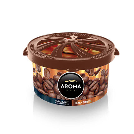 AROMA CAR AROMA ORGANIC 100% Natuurlijke Auto Luchtverfrisser Zwarte Koffie / Black Coffee