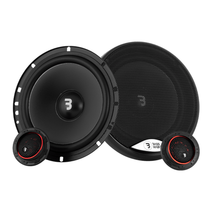 Bass Habit Play 165mm Component Speaker 120W Max Audio Systeem Zwart - VCTparts.nl