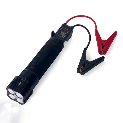 Choetech Jump Starter Powerbank 8000mAh met LED-zaklamp Zwart - VCTparts.nl