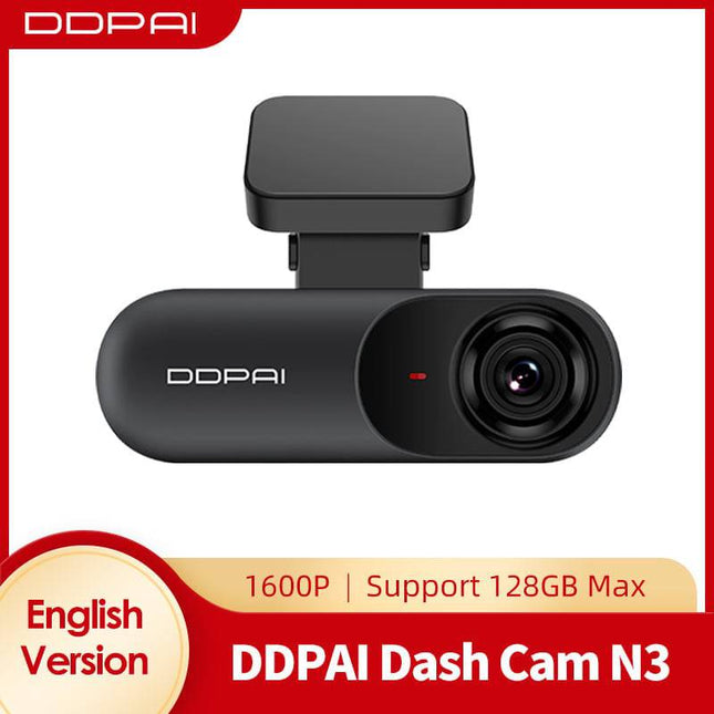 DDPAI Dashcam 2K 1600P HD 1CH Wifi Video Recorder Zwart