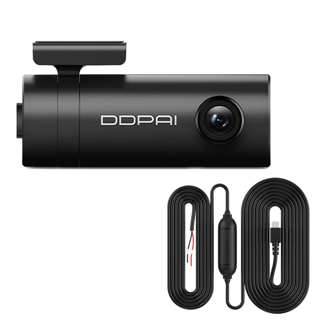 DDPAI Dashcam 2K 1600P HD Wifi Video Recorder + Continue Voeding Zwart - VCTparts.nl