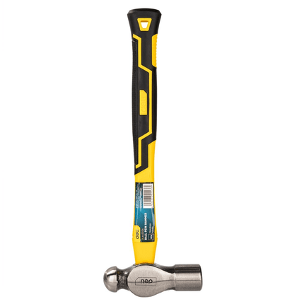 Deli Ball Pein Hammer 0.68kg Universeel met Ergonomische Handgreep [Gereedschap - EDL443024] (Geel) - VCTparts.nl