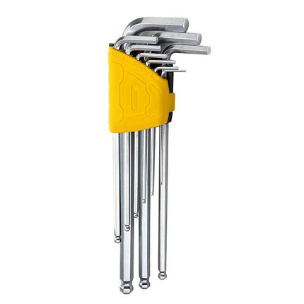 Deli Tools Inbussleutel Set 1.5-10mm EDL3080 (Zilver) [Gereedschappen - Deli] - VCTparts.nl