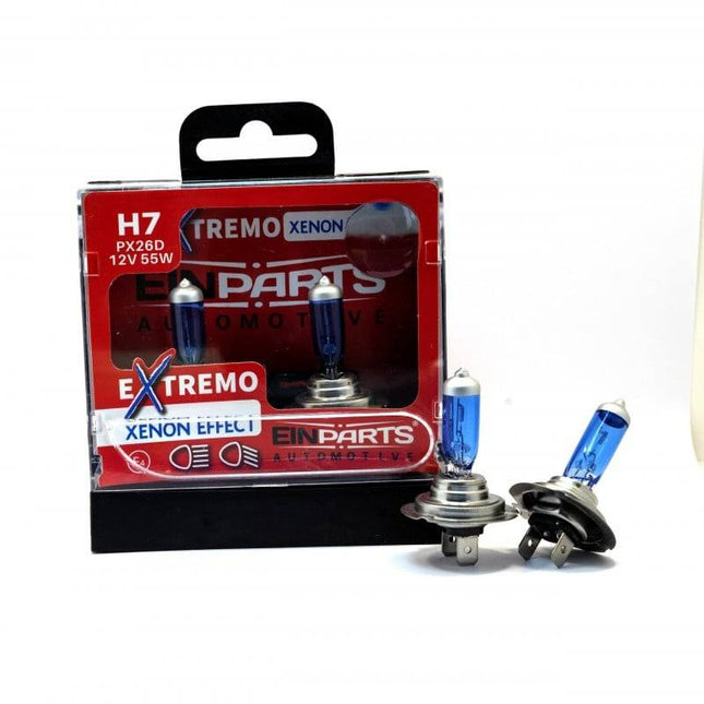 Einparts Halogeen Dimlicht H7 Extreme Xenon Effect 12V 55W - 6000K - (set)