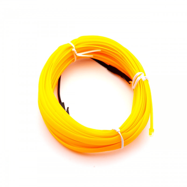 Einparts Voertuig Universele Interieur LED Ambient Interieurverlichting - Compleet 5m Strip Pakket Oranje - VCTparts.nl