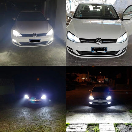 Volkswagen Led H7 Koplampen Dimlicht 6000K Zwart [Golf 6 / 7 - Passat - Touran - Tiguan - T-ROC] - VCTparts.nl