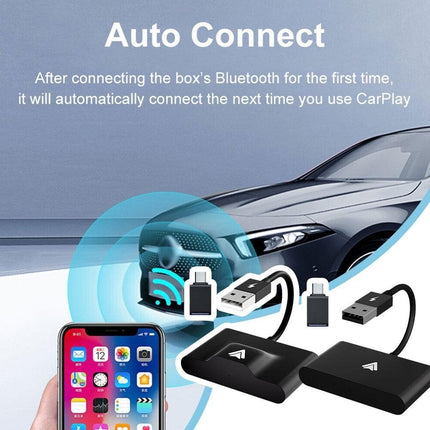 Car Dongle Wireless USB Adapter Geschikt voor Android Auto - Draadloos verbinden - 2023 Vernieuwd Model - VCTparts.nl