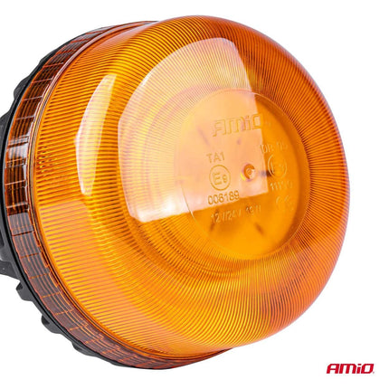 AMiO Stroboscoop Zwaailicht Waarschuwingslamp W03SB 36LED 12/24V IP56 Oranje R65 R10 - VCTparts.nl