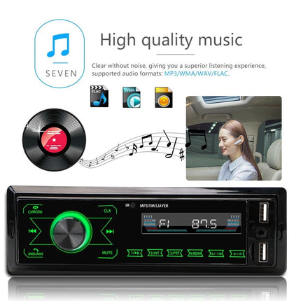 Auto Inbouw Radio Speler Bluetooth met Aux Usb SD en FM - VCTparts.nl