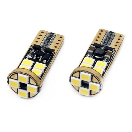 AMiO LED CANBUS 12SMD 2835 T10e (W5W) Wit 12V/24V - VCTparts.nl