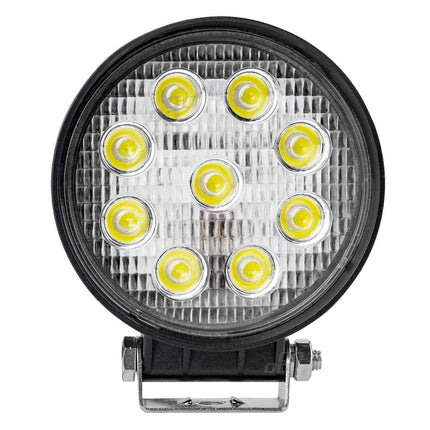 AMiO Krachtige Werklamp AWL04 9 LED FLOOD 9-60V Verstraler Spot Robuust Offroad - VCTparts.nl