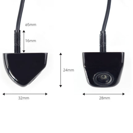 AMiO Parkeerhulpsysteem 43 TFT02 FLIP-UP CAM-310 zwart 22mm - VCTparts.nl