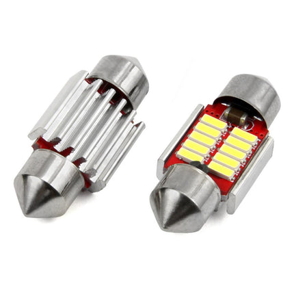 AMiO LED CANBUS 4014 10SMD Festoen C5W C10W C3W 31mm Wit 12V/24V - VCTparts.nl