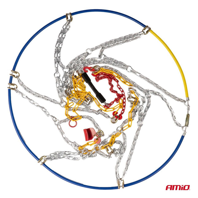 AMiO Sneeuw Kettingen Gehard Staal 12 mm KN-130 1800 kg - VCTparts.nl