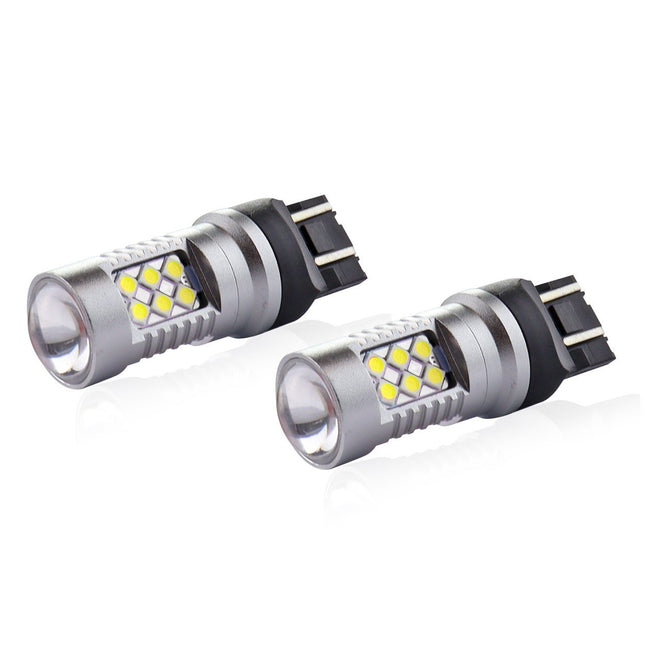 AMiO LED CANBUS 3030 24SMD T20 7443 W21/5W Wit 12V/24V - VCTparts.nl