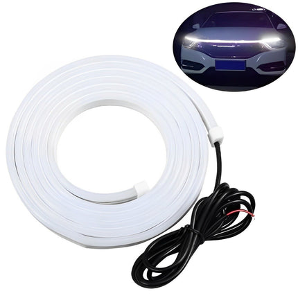 Motorkap LED Strip Dagrijverlichting - 240cm [Flexibele Auto Ledstrip] - VCTparts.nl