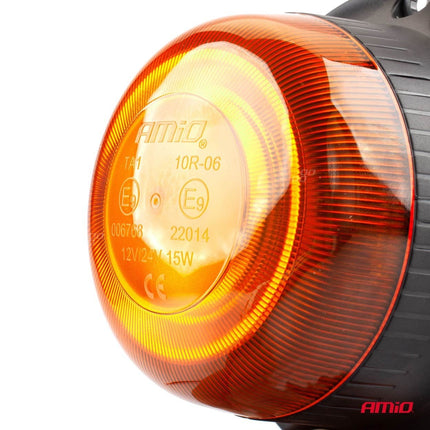 AMiO Stroboscoop Zwaailicht Waarschuwingslamp W213BL 12/24V IP56 Oranje R65 R10 - VCTparts.nl