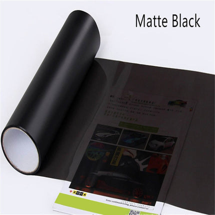 Koplamp & Achterlicht Lamp Folie - Mat Zwart (30 x 60cm) [Smoke Tint Vinyl] - VCTparts.nl