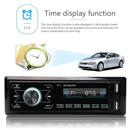 Auto Inbouw Radio Speler Bluetooth met Aux Usb SD en FM - VCTparts.nl