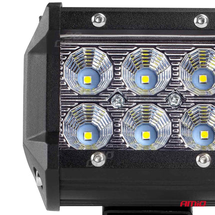 AMiO Krachtige Werklamp AWL17 6LED FLOOD 9-36V Verstraler Spot Robuust Offroad - VCTparts.nl