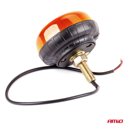 AMiO Stroboscoop Zwaailicht Waarschuwingslamp W21SB 12/24V IP56 Oranje R65 R10 - VCTparts.nl