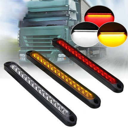 Gele Zijmarkering LED Bar Strip Geel Ledbar DRL Universele Lichtbalk - VCTparts.nl